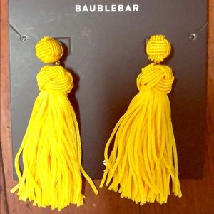 NWT Baublebar tassel earrings